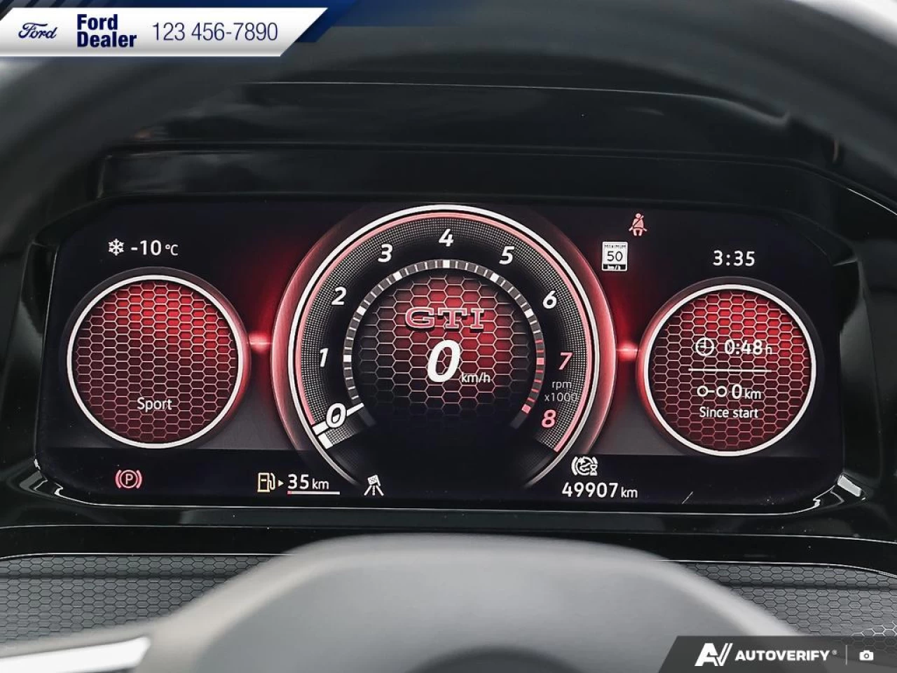 2022 Volkswagen Golf GTI Performance Main Image