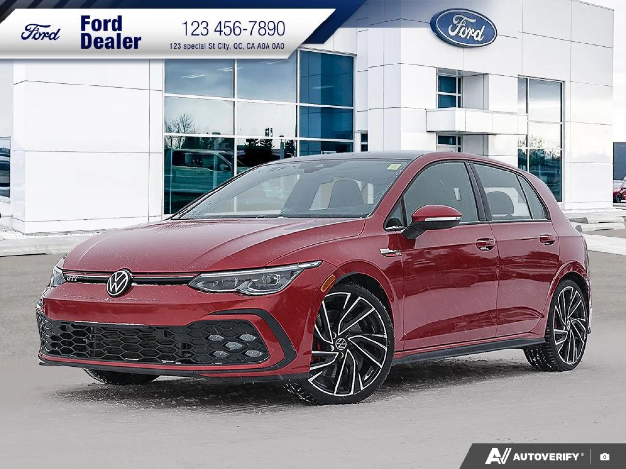 2022 Volkswagen Golf GTI Performance Main Image