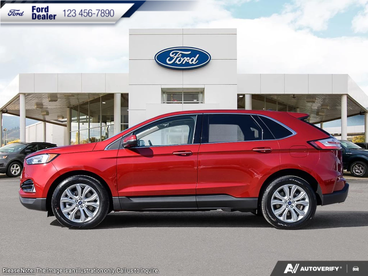 2024 Ford Edge Titanium Image principale