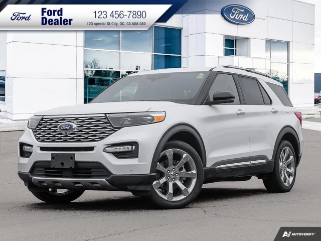Ford Explorer Platinum 2020