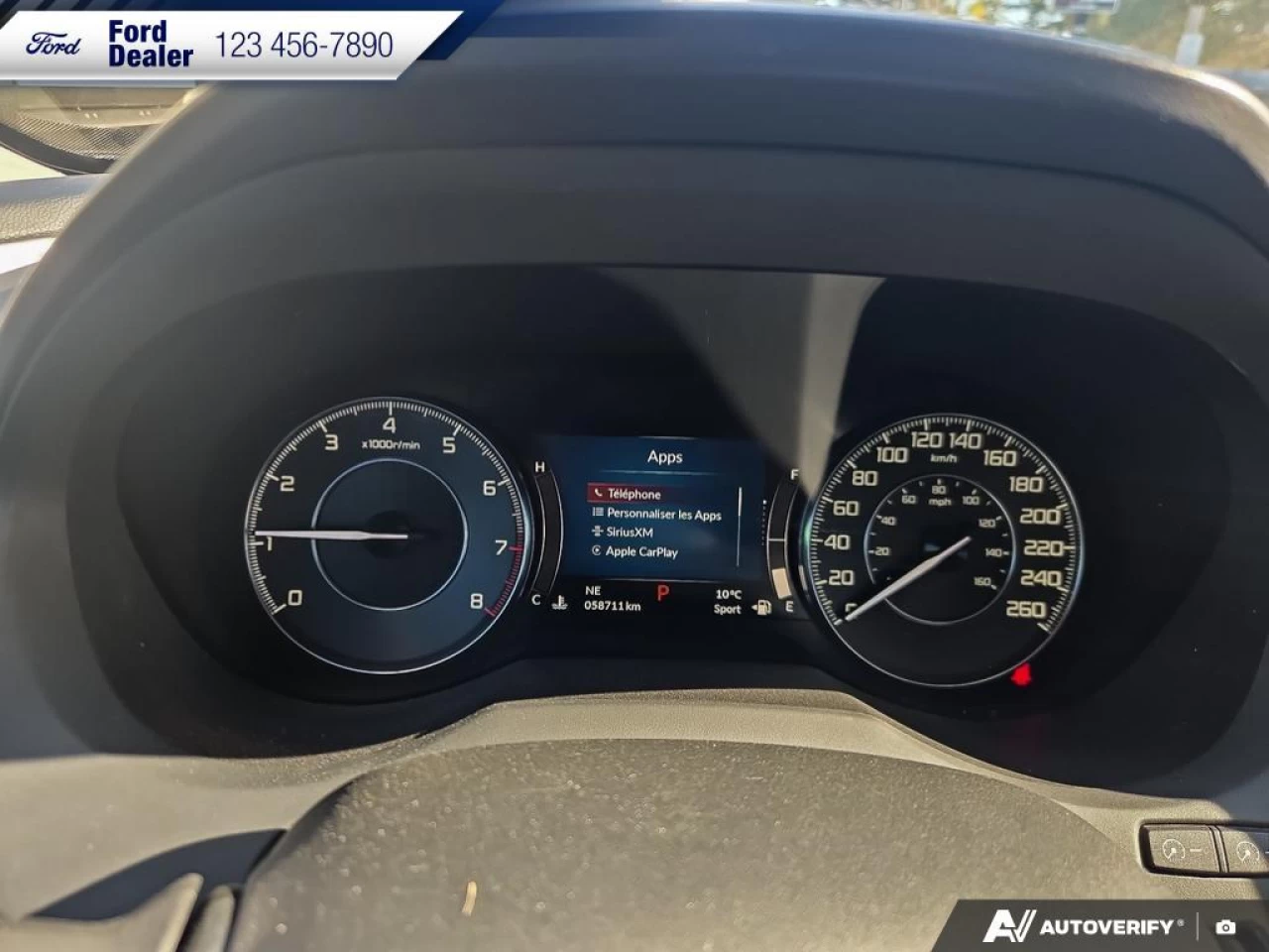 2021 Acura RDX Platinum Elite AWD Image principale