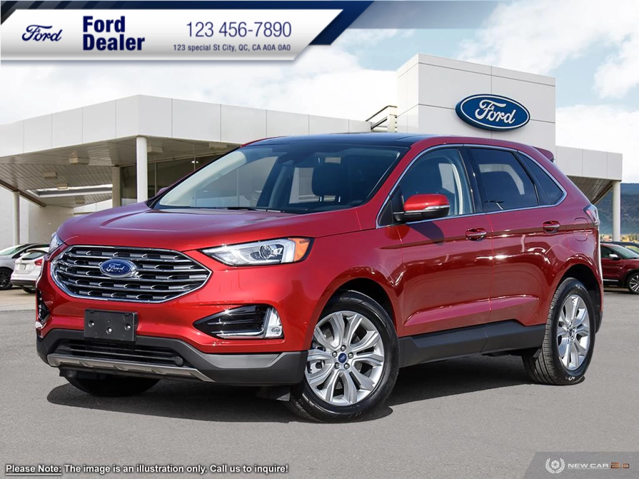 2024 Ford Edge Titanium Main Image