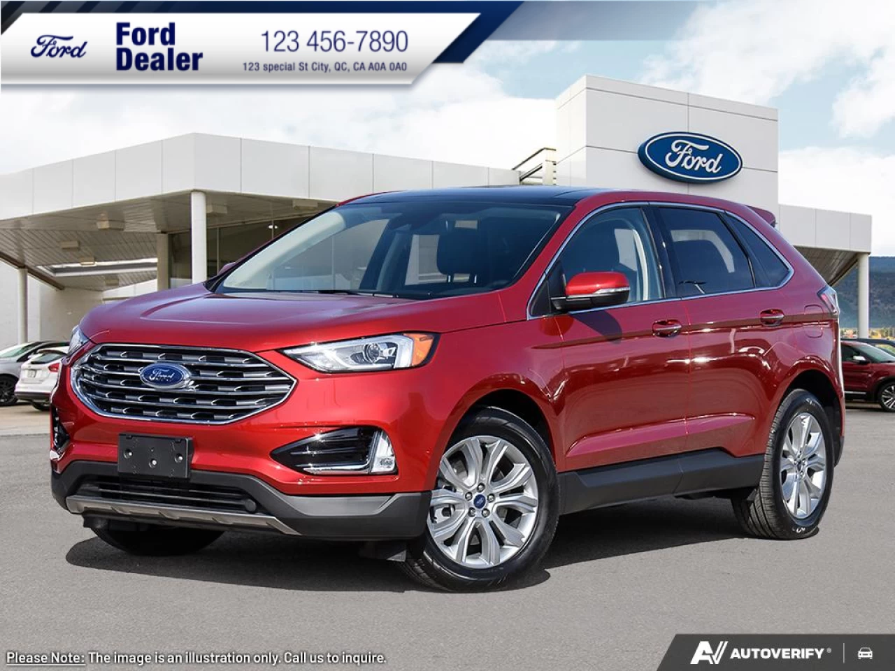 2024 Ford Edge Titanium Image principale