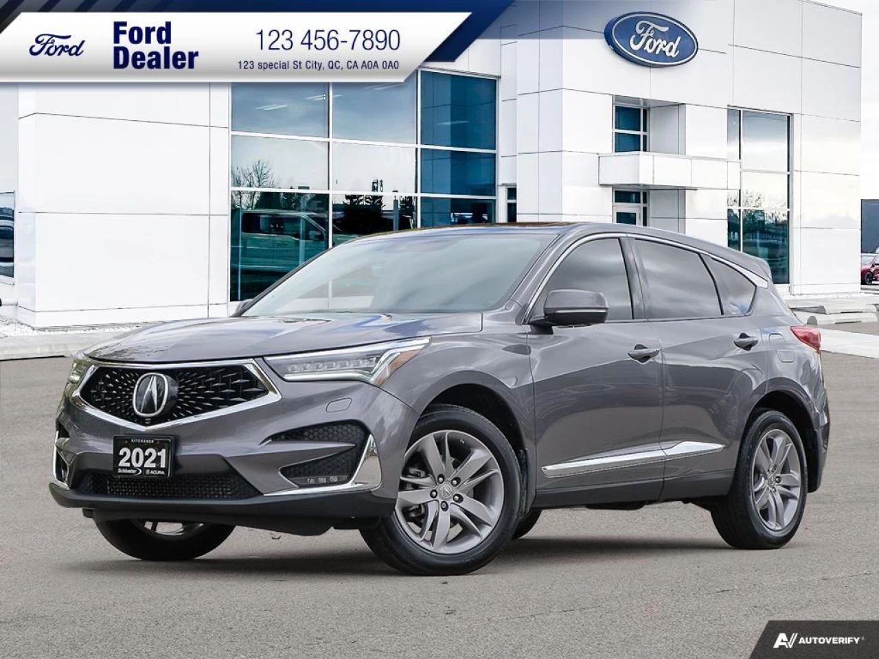 2021 Acura RDX Platinum Elite AWD Main Image