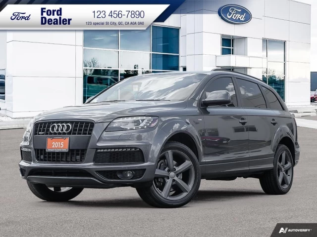 Audi Q7 3.0L TDI Vorsprung Quattro 2015