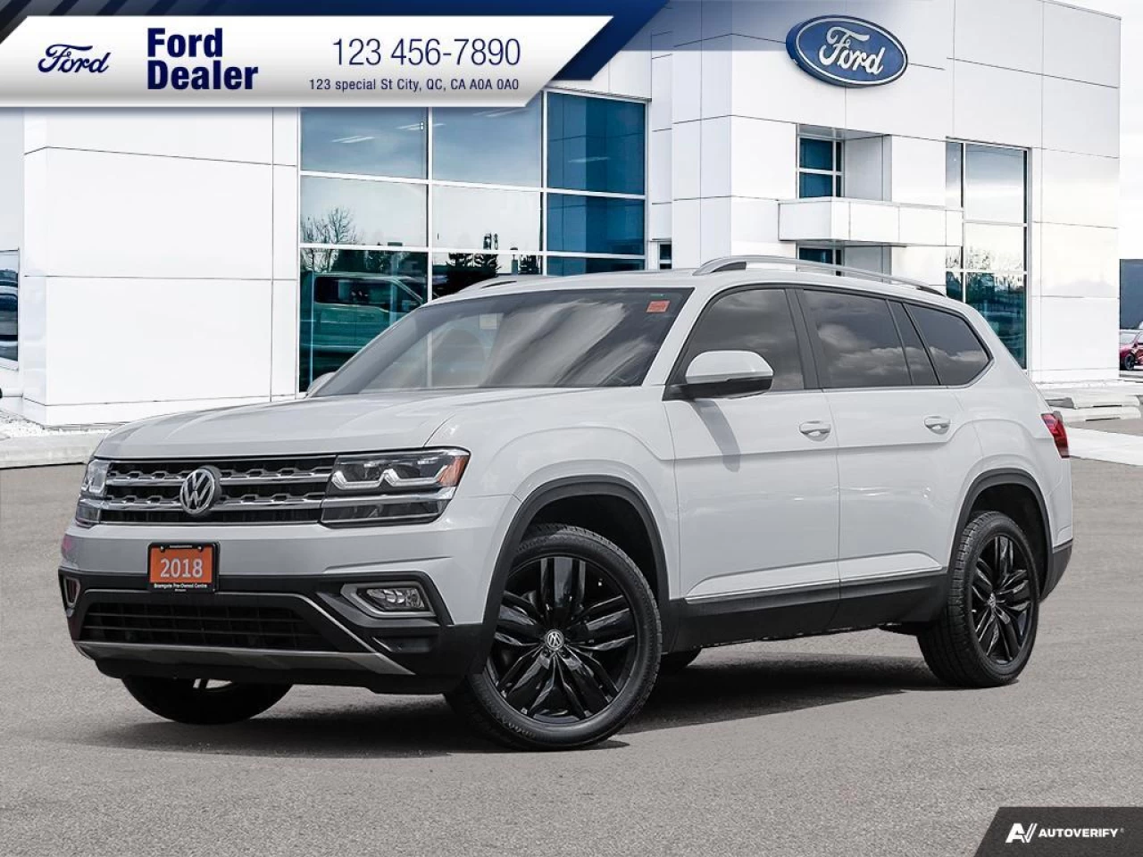 2018 Volkswagen Atlas Highline 3.6 FSI Main Image